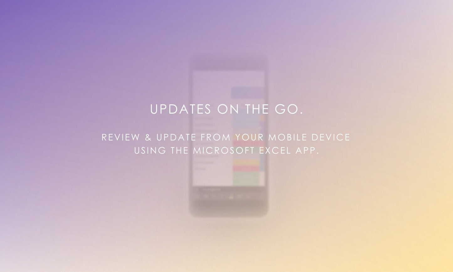 Digital Leaderboard Template: Access and Update Scores on Your Phone Using Microsoft Excel