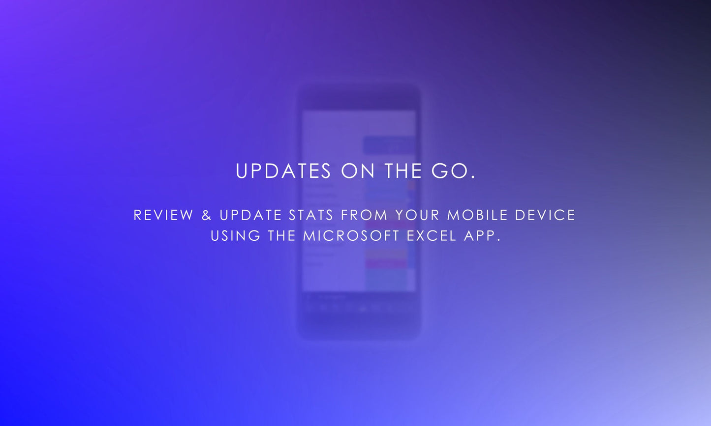 Mobile Outbound Call Tracker Spreadsheet: Review & Update Data on Excel App
