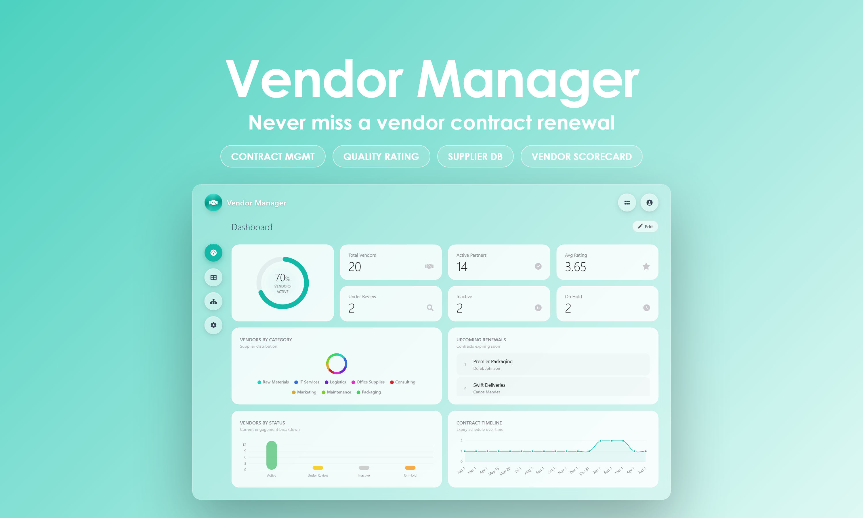 Vendor Manager – Bobcat Planners