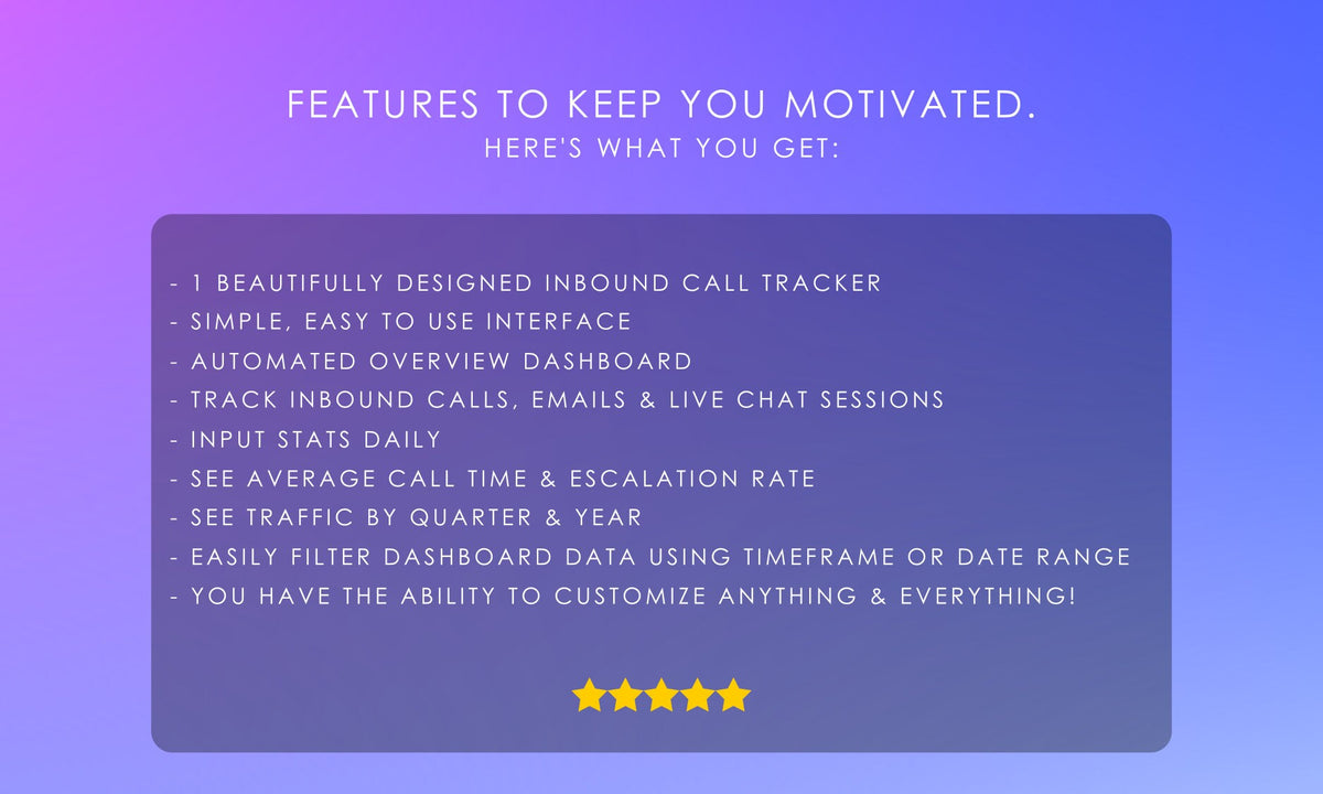 Inbound Call Tracker – Bobcat Planners