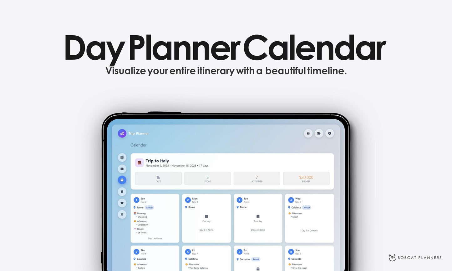 Trip Planner Travel Itinerary Budget Tracker Checklist Packing List Digital Download PDF