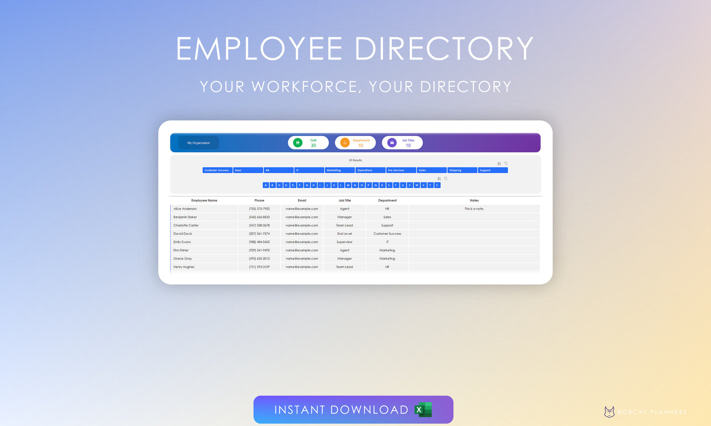 Employee Directory: Your Workforce, Your Directory