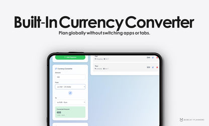 Trip Planner Travel Itinerary Budget Tracker Checklist Packing List Digital Download PDF