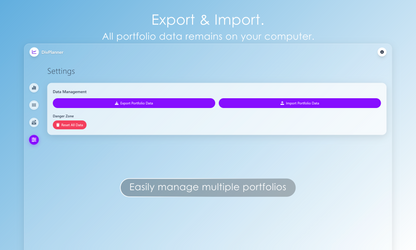 DivPlanner - Your dividend portfolio planner
