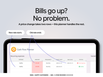 Cash Flow Planner