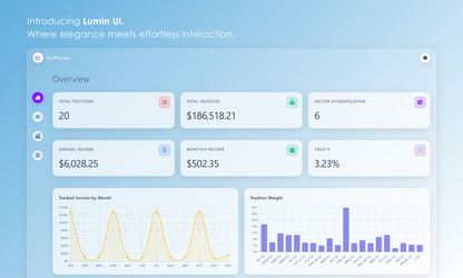 DivPlanner - Your dividend portfolio planner