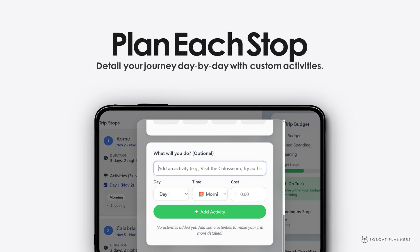 Trip Planner Travel Itinerary Budget Tracker Checklist Packing List Digital Download PDF