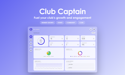 Club Captain - Dashboard