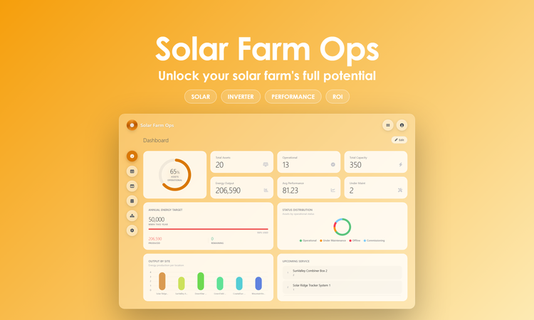 Solar Farm Ops - Dashboard