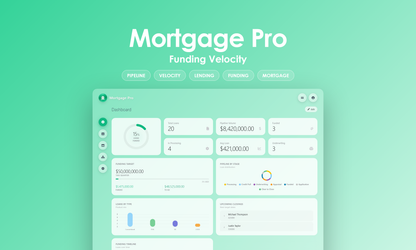 Mortgage Pro - Dashboard
