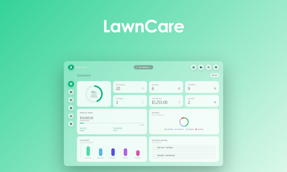 LawnCare - Dashboard