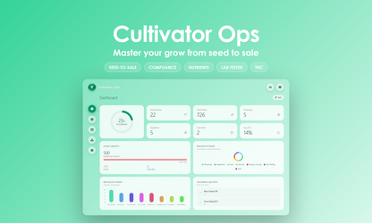 Cultivator Ops - Dashboard