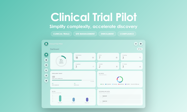Clinical Trial Pilot - Dashboard