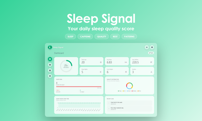 Sleep Signal - Dashboard