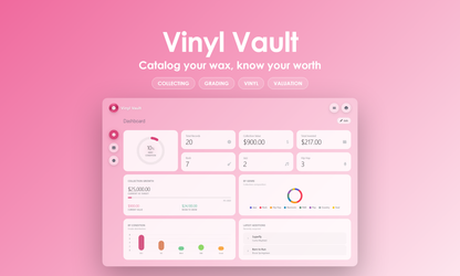 Vinyl Vault - Dashboard