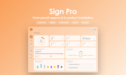 Sign Pro - Dashboard