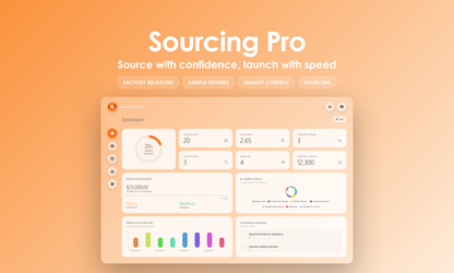 Sourcing Pro - Dashboard