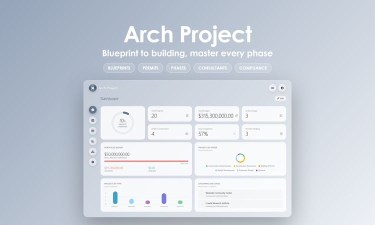 Arch Project - Dashboard