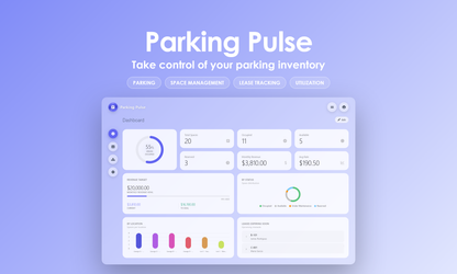 Parking Pulse - Dashboard