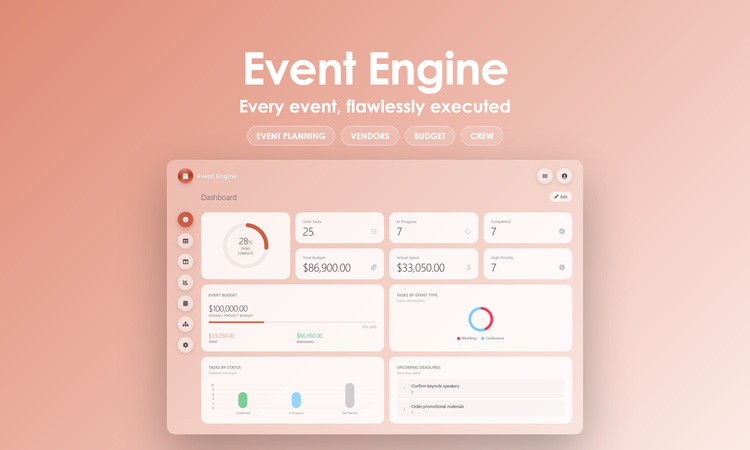 Event Engine - Dashboard