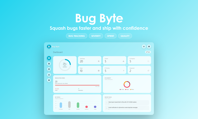 Bug Byte - Dashboard