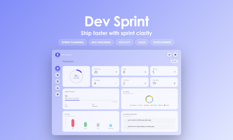 Dev Sprint - Dashboard