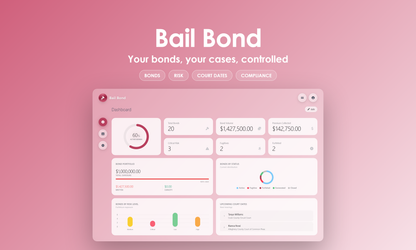 Bail Bond - Dashboard
