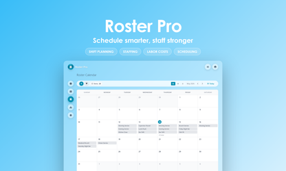 Roster Pro - Calendar