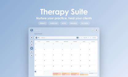 Therapy Suite - Calendar