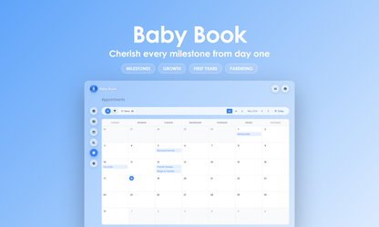 Baby Book - Calendar
