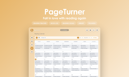 PageTurner - calendar