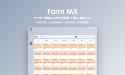 Farm MX - Calendar