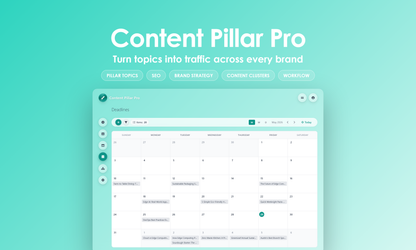 Content Pillar Pro - Calendar