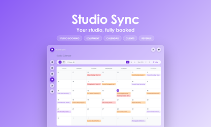 Studio Sync - Calendar