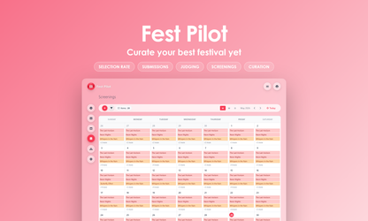 Fest Pilot - Calendar