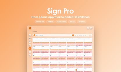Sign Pro - Calendar