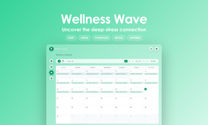 Wellness Wave - Calendar
