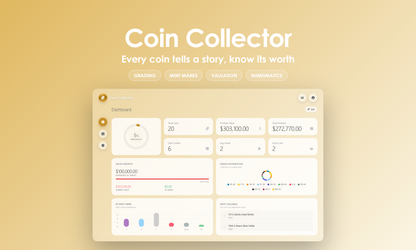 Coin Collector - Dashboard