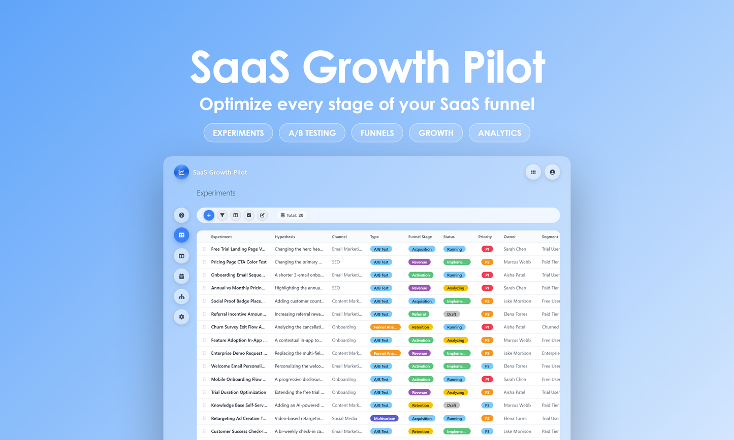 SaaS Growth Pilot - Grid