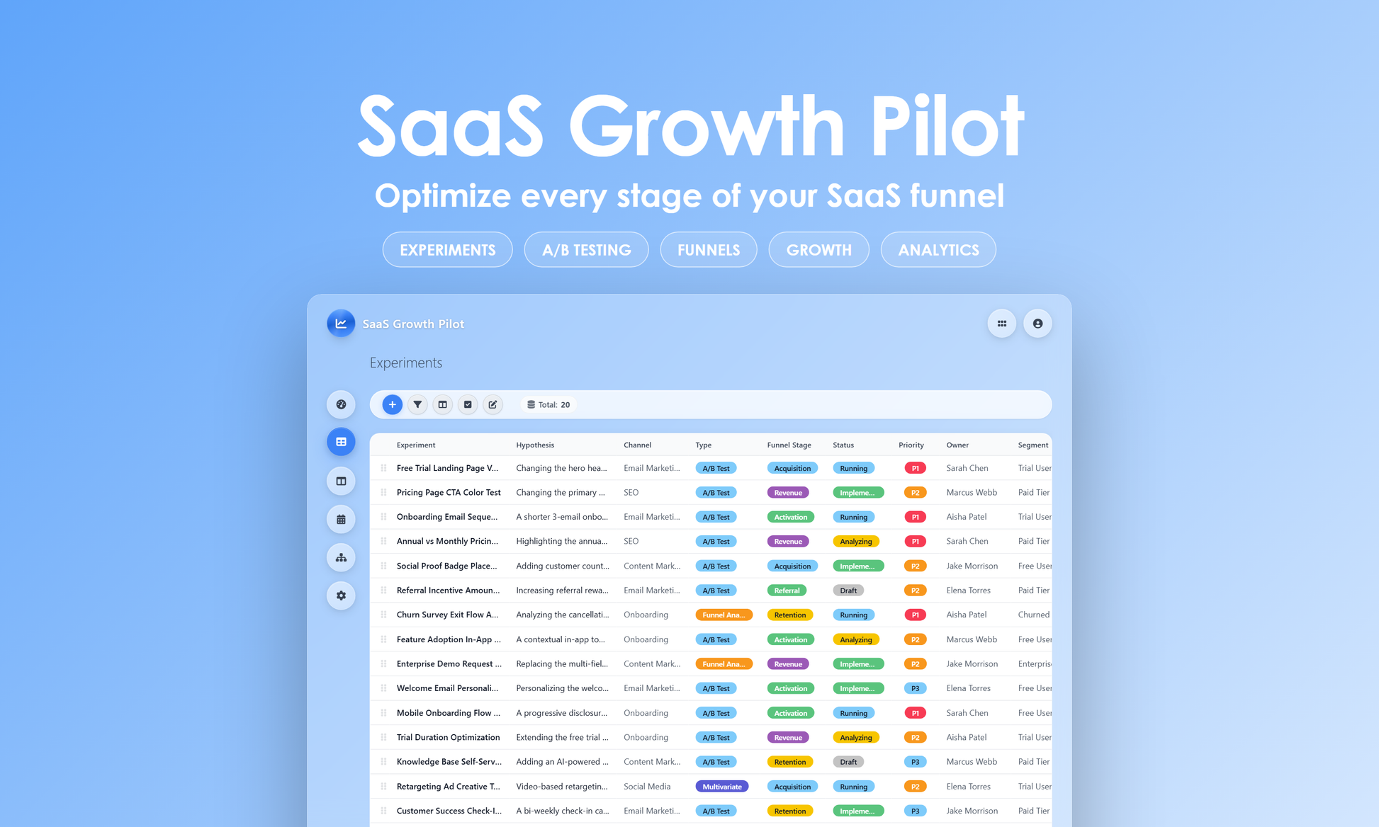 SaaS Growth Pilot - Grid