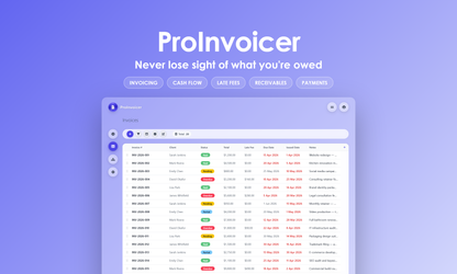 ProInvoicer - Grid