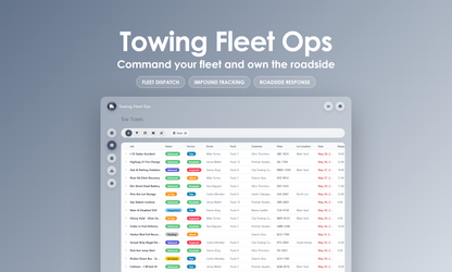Towing Fleet Ops - Grid