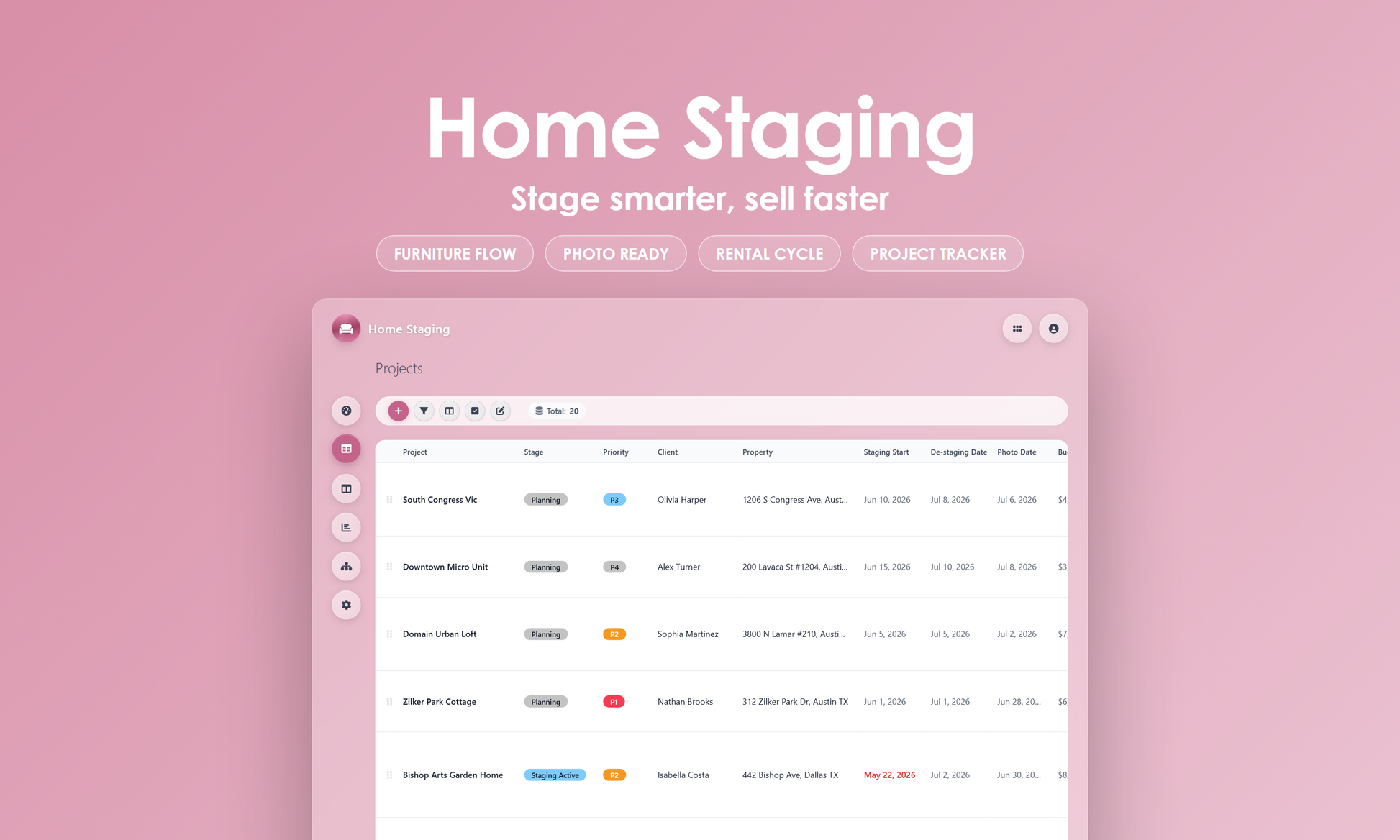 Home Staging - Grid