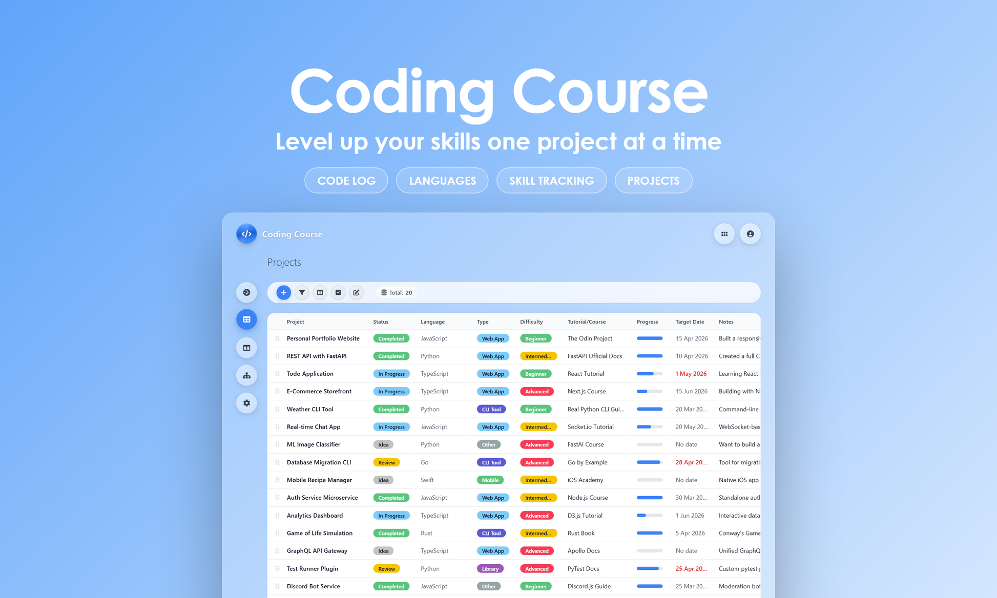 Coding Course - Grid