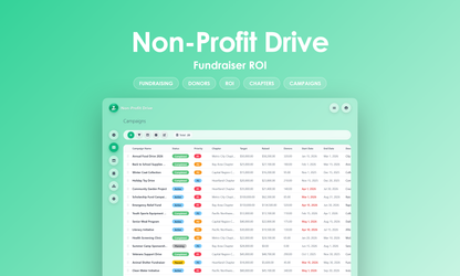 Non-Profit Drive - Grid