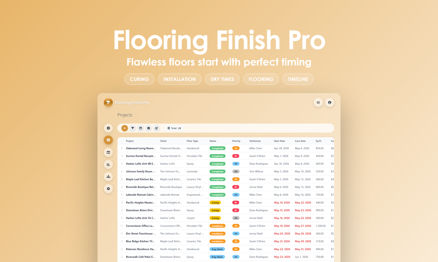 Flooring Finish Pro - Grid