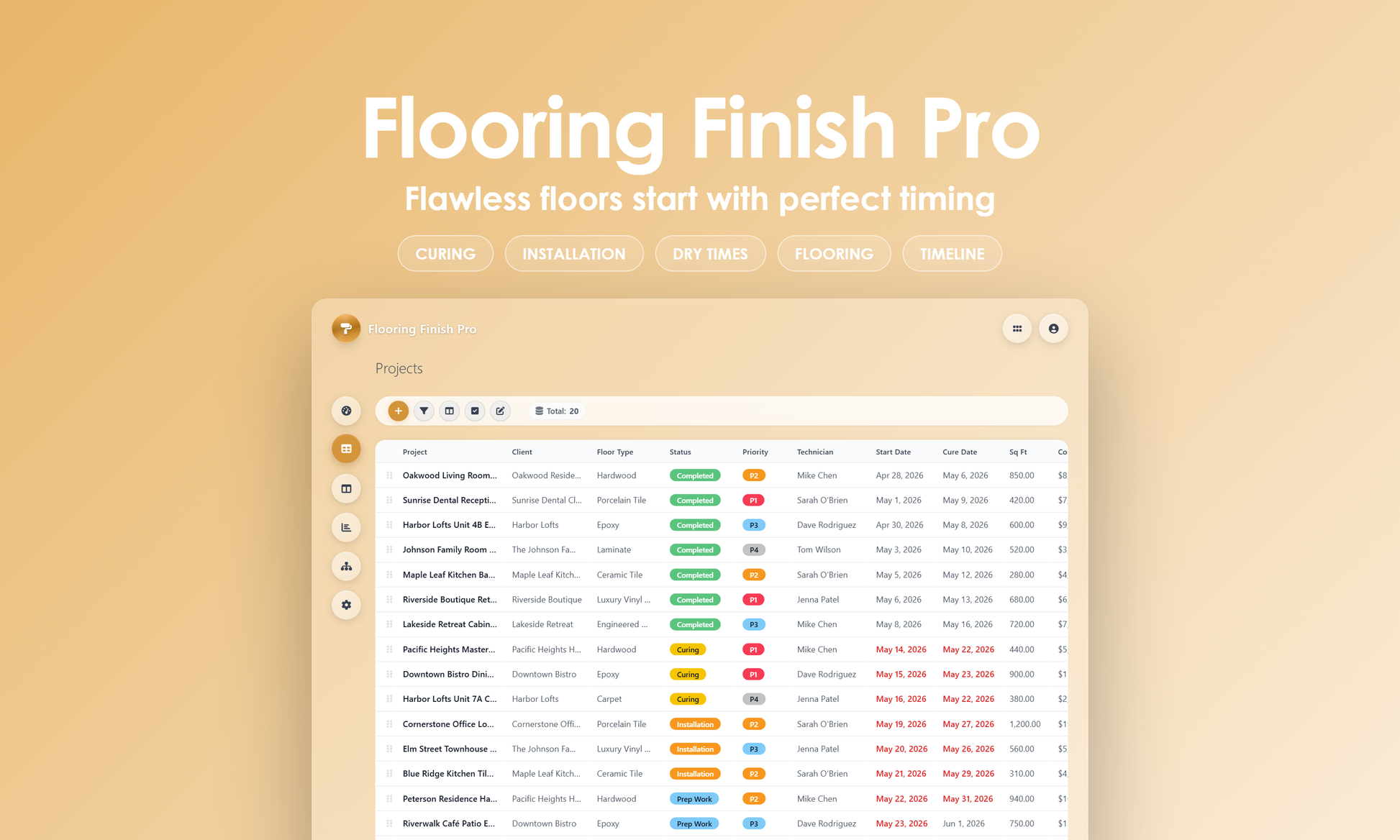 Flooring Finish Pro - Grid