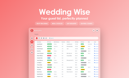 Wedding Wise - Grid
