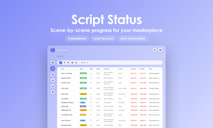 Script Status - Grid
