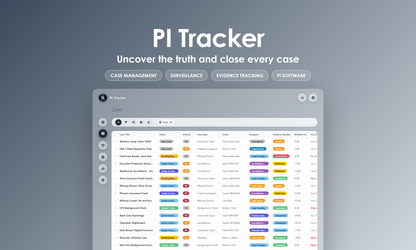 PI Tracker - Grid